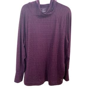 Tek Gear Purple Long-Sleeved Top - Size 1X (EUC)